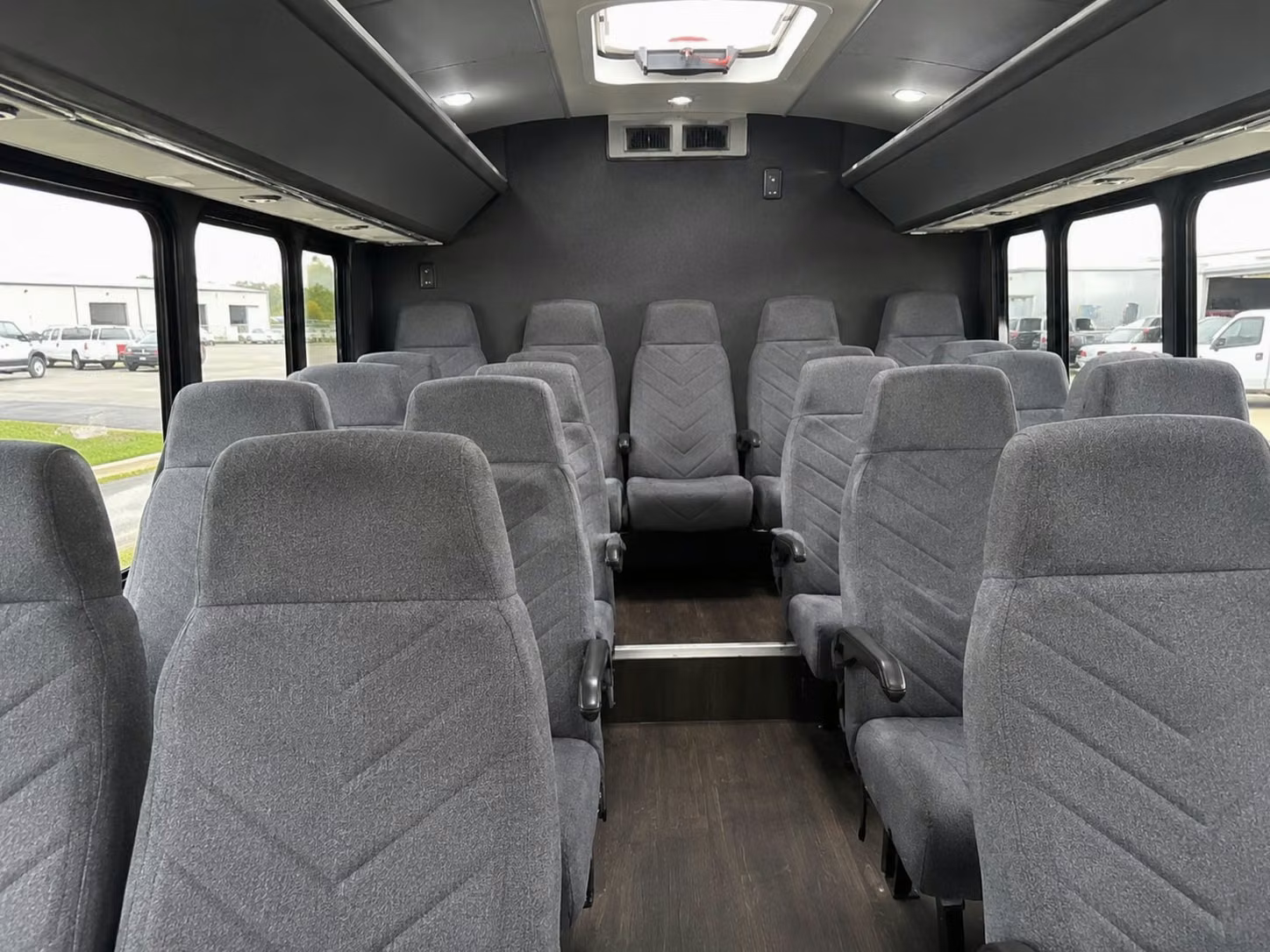 20 passenger minibus inside