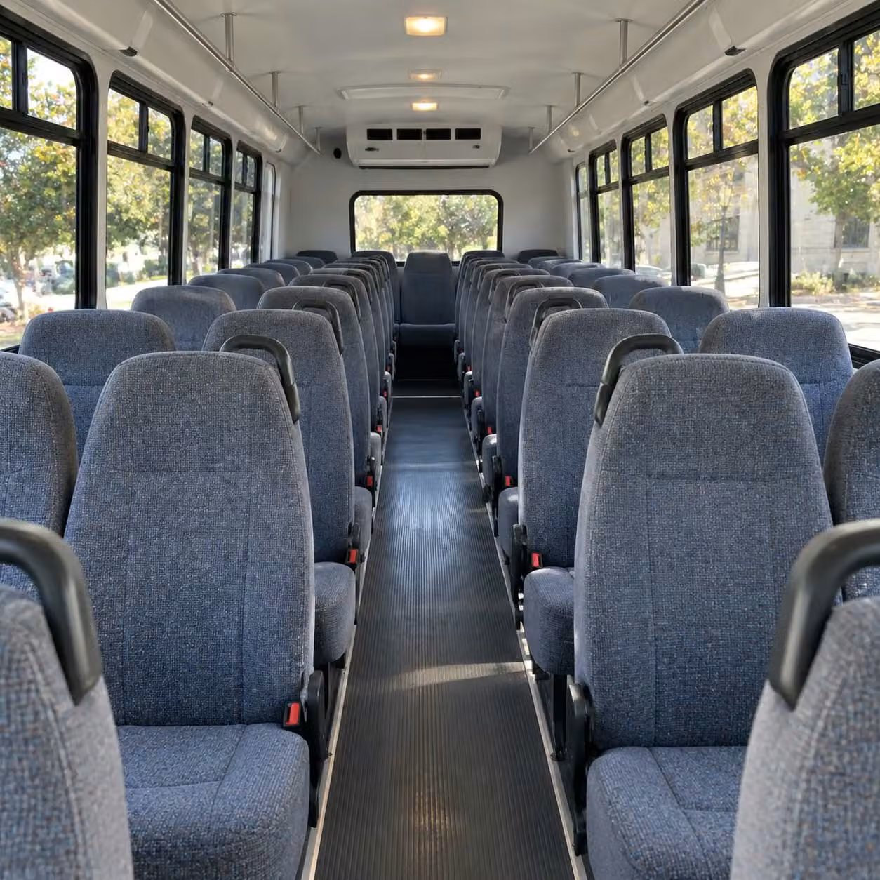 35 passenger minibus inside