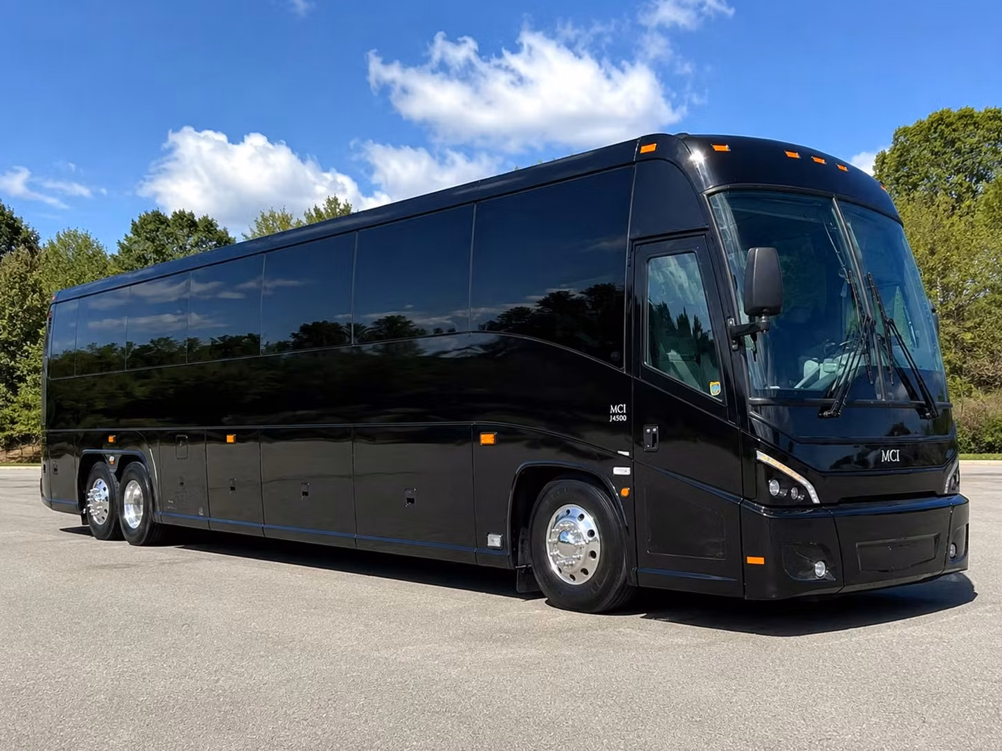 56 passenger charter bus
