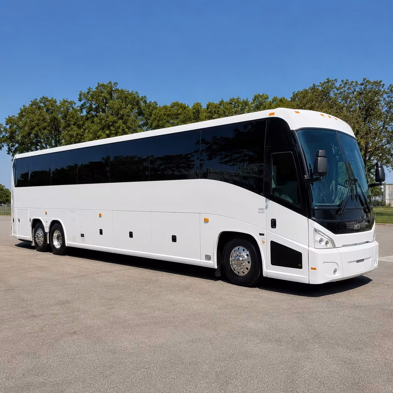 greeley charter bus rental exterior