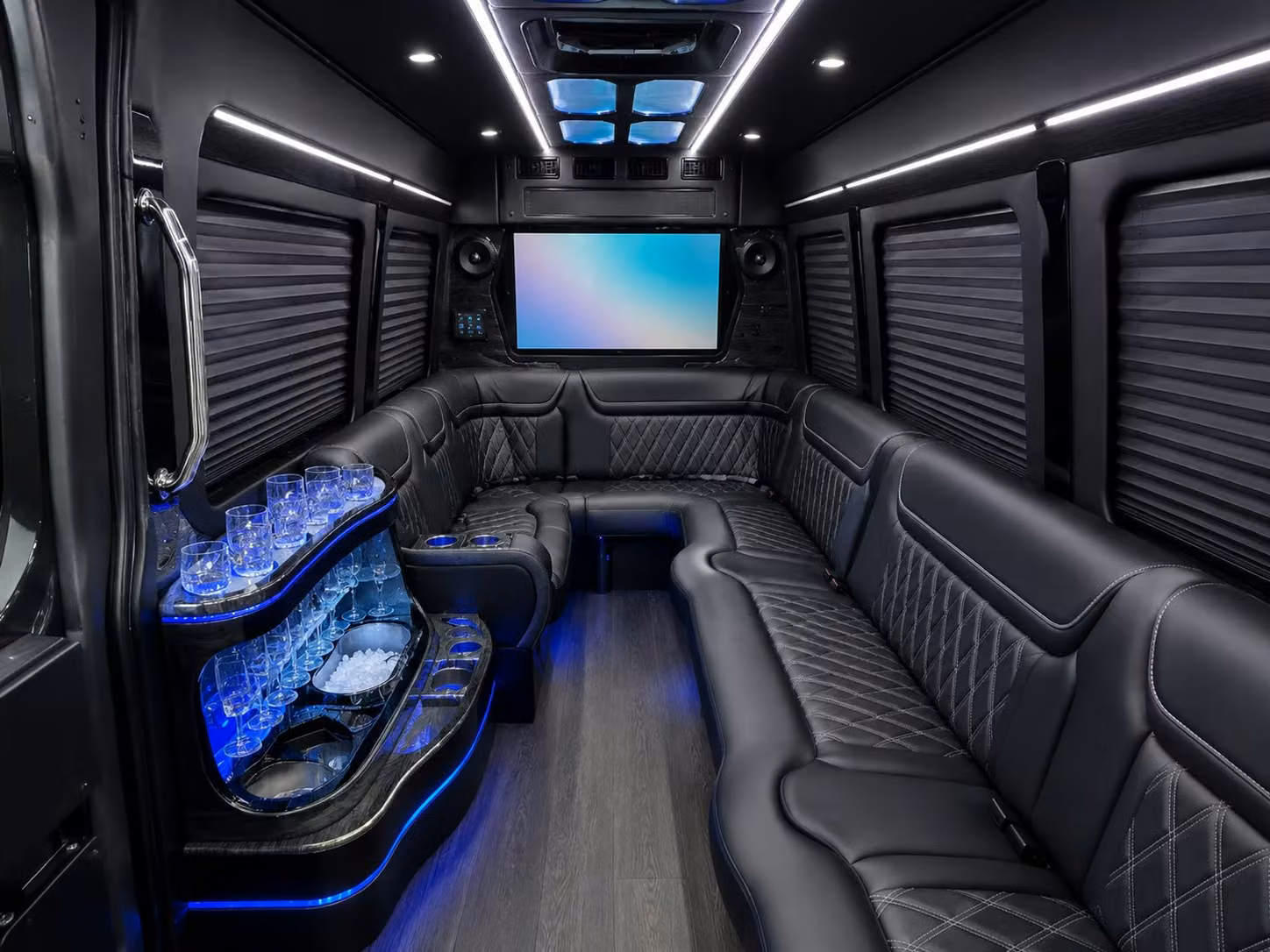 sprinter limousine inside