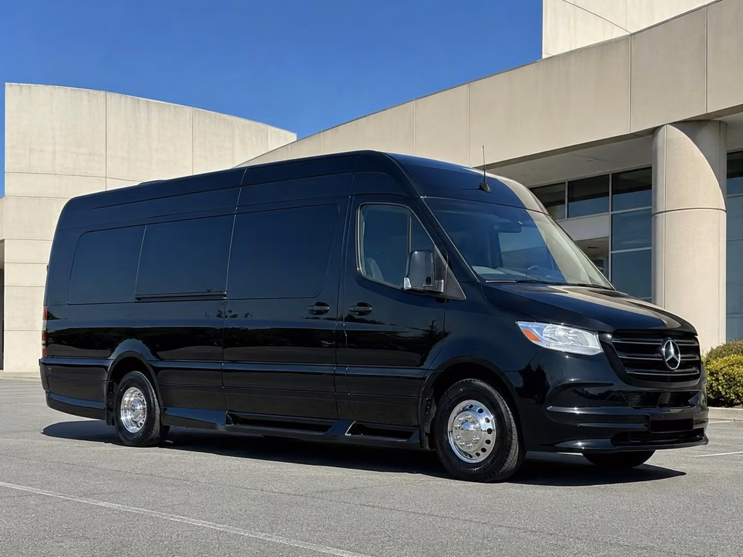 sprinter van with driver